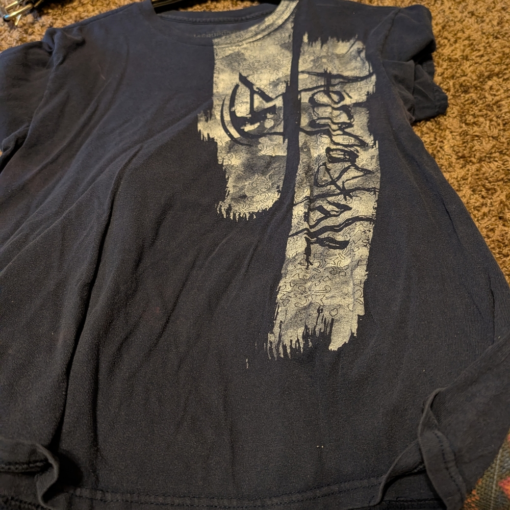 Aeropostale Dark Blue Graphic Tee